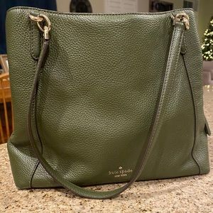 Kate Spade green tote